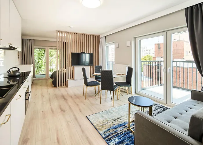 Symphony City Square Aparthotel Lägenhetshotell Wrocław