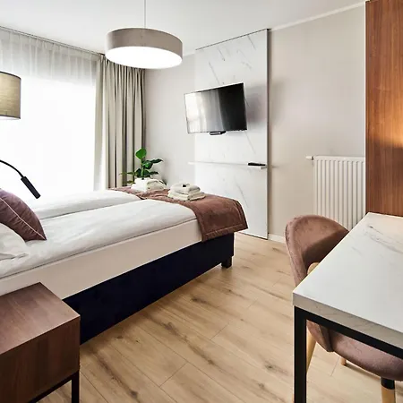 Symphony City Square Aparthotel Lägenhetshotell Wrocław